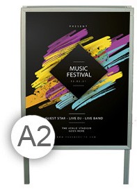 Astra A Board A/2  beltéri megállítótábla 