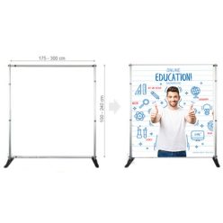 Astra molinó állvány Banner Holder