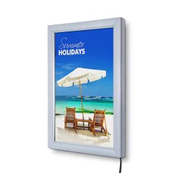Slim világító plakátkeret A/4 - LED*