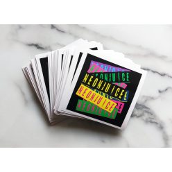 Promo matrica egyedi grafikával bármilyen méretben