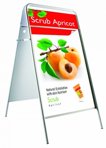 Ad Board Steel B/2 kültéri megállítótábla