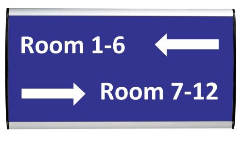 Wall Sign 148 Arc 650 mm íves falitábla