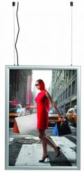 ShowBox 35 Duplex LED Outdoor A/0 kétoldalas kültéri világító plakátkeret