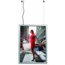  ShowBox 35 Duplex LED Outdoor A/2 kétoldalas kültéri világító plakátkeret