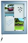   Magnetic Display LED 6xA/4 világító kültéri mágnestábla